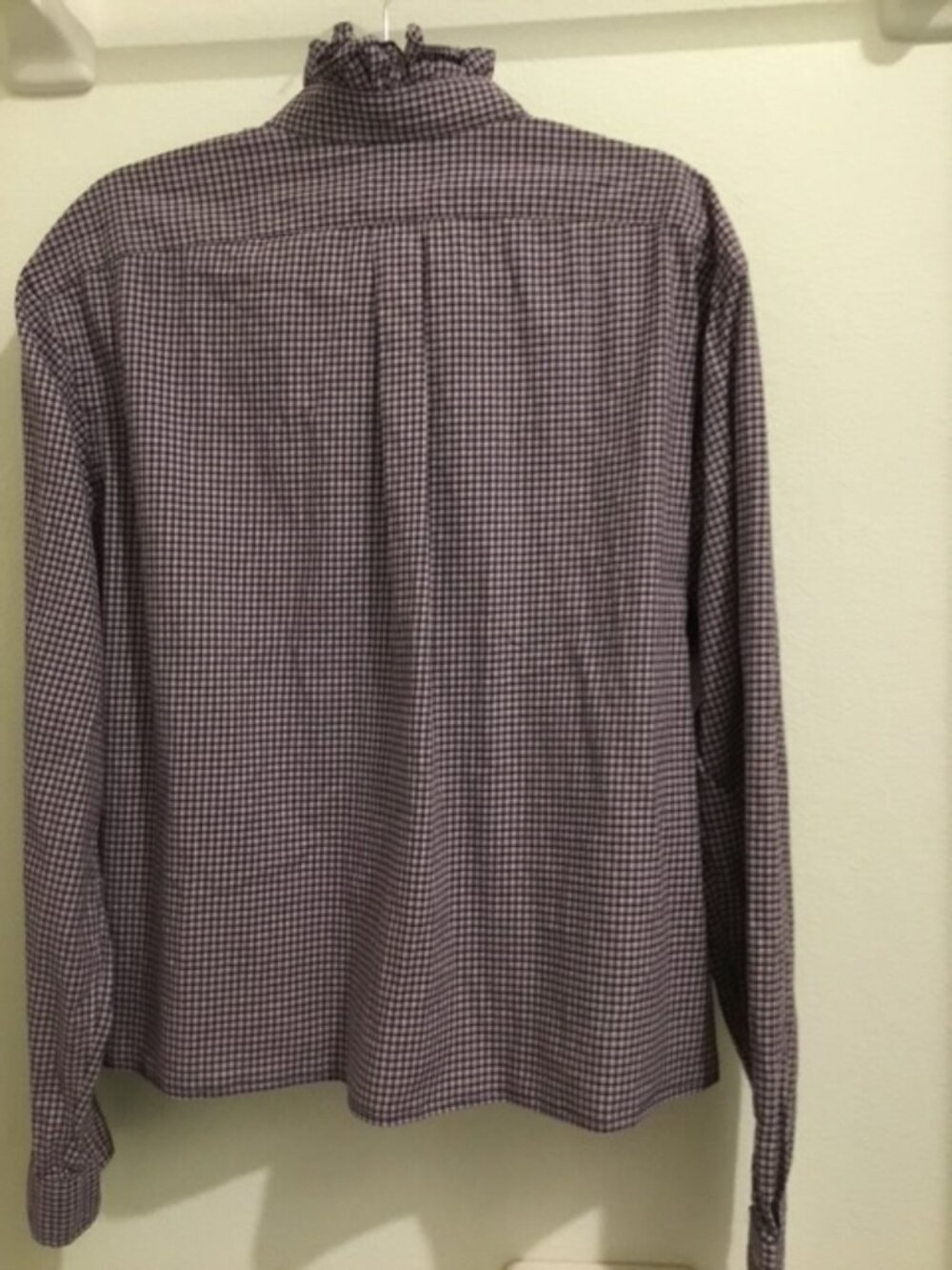 Vintage Ralph Lauren Ruffle neck button down - Picture 2 of 5